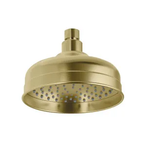 Cromford Shower Rose Brushed Gold by PHOENIX, a Shower Heads & Mixers for sale on Style Sourcebook