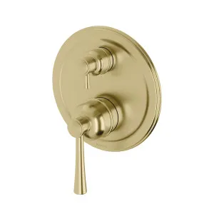 Cromford SwitchMix Shower/Bath Diverter Mixer Trim Kit Brushed Gold by PHOENIX, a Bathroom Taps & Mixers for sale on Style Sourcebook