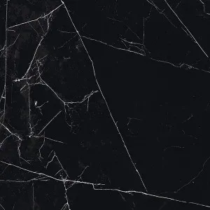 Muse Nero Marquina Black Matt Tile by Beaumont Tiles, a Marble Look Tiles for sale on Style Sourcebook