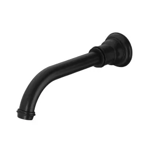 Cromford Wall Basin/Bath Outlet Matte Black by PHOENIX, a Bathroom Taps & Mixers for sale on Style Sourcebook