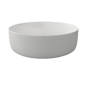 Allure Raked Vessel Basin 360x360 Matte White by Timberline, a Basins for sale on Style Sourcebook