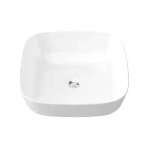 Addison Semi Inset Basin 400x405 Gloss White by Timberline, a Basins for sale on Style Sourcebook