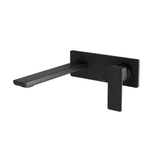 Gloss MKII SwitchMix Wall Basin/Bath Mixer Set 200 Trim Kit Matte Black by PHOENIX, a Bathroom Taps & Mixers for sale on Style Sourcebook