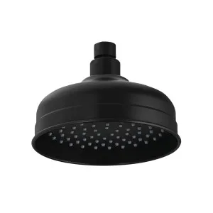 Cromford Shower Rose Matte Black by PHOENIX, a Shower Heads & Mixers for sale on Style Sourcebook