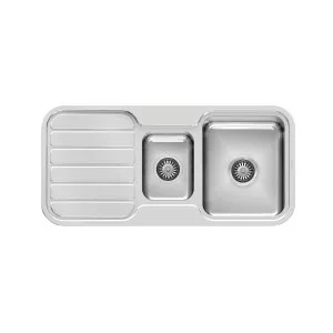 Phoenix 1000 1-1/3 Bowl Sink W/-Drainer NTH Stainless Steel by PHOENIX, a Kitchen Sinks for sale on Style Sourcebook