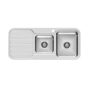 Phoenix 1000 1-3/4 R/H Bowl Sink W/-Drainer 1TH Stainless Steel by PHOENIX, a Kitchen Sinks for sale on Style Sourcebook