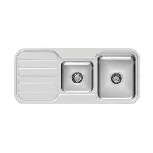 Phoenix 1000 1-3/4 Bowl Sink W/-Drainer NTH Stainless Steel by PHOENIX, a Kitchen Sinks for sale on Style Sourcebook