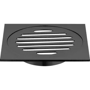 Haus 25 Grate Sq 110x110x80mm Matt Black by Haus25, a Shower Grates & Drains for sale on Style Sourcebook