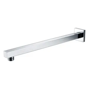 Marki Square Straight Shower Arm 400 Chrome by BUK, a Shower Heads & Mixers for sale on Style Sourcebook