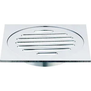 Haus 25 Grate Sq 110x110x80mm Chrome by Haus25, a Shower Grates & Drains for sale on Style Sourcebook