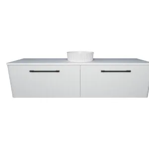 Saba Vanity Wall Hung 1800 Centre WG Basin SilkSurface AC Top by Timberline, a Vanities for sale on Style Sourcebook