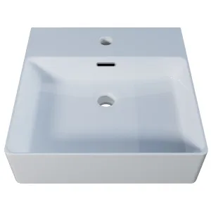 Iconic Vessel Basin 420x420 Gloss White by Timberline, a Basins for sale on Style Sourcebook