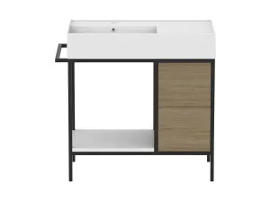 Antonio 800 Kick Drawers Only w/Basin Ceramic Basin Top by ADP, a Vanities for sale on Style Sourcebook