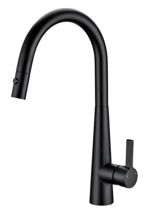 Luxa Sink Mixer Pull Out/Pull Down 223 Matte Black by ACL, a Kitchen Taps & Mixers for sale on Style Sourcebook