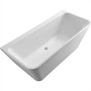 Delta Back To Wall Bath Acrylic 1500 Gloss White by Fienza, a Bathtubs for sale on Style Sourcebook