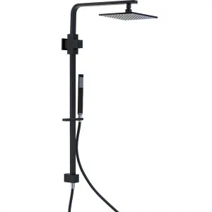 Jet Twin Shower Matte Black by Fienza, a Shower Heads & Mixers for sale on Style Sourcebook