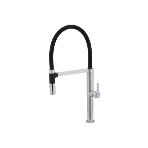 Sansa Sink Mixer Pull Out/Pull Down Gooseneck 231 Chrome by Fienza, a Kitchen Taps & Mixers for sale on Style Sourcebook