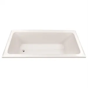Suttor Inset Bath Acrylic 1670 Gloss White by decina, a Bathtubs for sale on Style Sourcebook