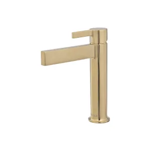 Sansa Basin Mixer Urban Brass by Fienza, a Bathroom Taps & Mixers for sale on Style Sourcebook