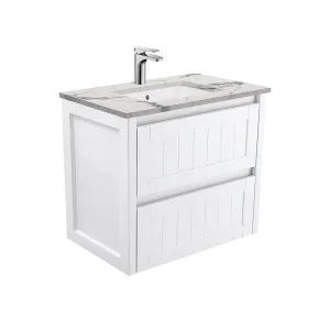 Hampton 750 Vanity Wall Hung Drawers Only with Basin & Solid Surface Top by Fienza, a Vanities for sale on Style Sourcebook