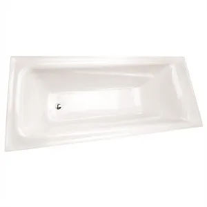 Merrica Inset Bath Acrylic 1665 Gloss White by decina, a Bathtubs for sale on Style Sourcebook