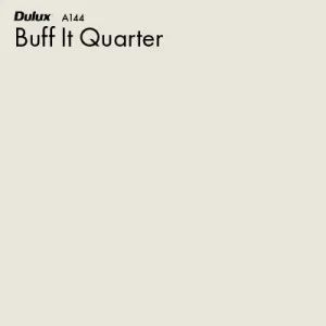 Buff It Quarter by Dulux, a Whites and Neutrals for sale on Style Sourcebook