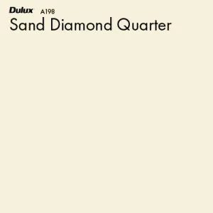 Sand Diamond Quarter by Dulux, a Yellows for sale on Style Sourcebook