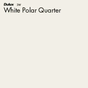 White Polar Quarter by Dulux, a Whites and Neutrals for sale on Style Sourcebook