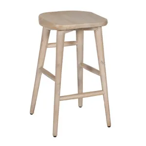 Ace Counter Stool Mango Wood White Wash by James Lane, a Bar Stools for sale on Style Sourcebook