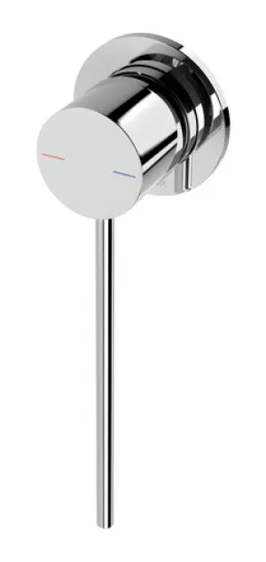 Vivid Slimline Shower Wall Mixer 60mm Backplate With Extended Lever Chrome In Chrome Finish By Phoenix by PHOENIX, a Bathroom Taps & Mixers for sale on Style Sourcebook