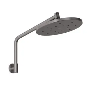 Ormond High Rise Shower Arm And Rose In Brushed Carbon By Phoenix by PHOENIX, a Showers for sale on Style Sourcebook