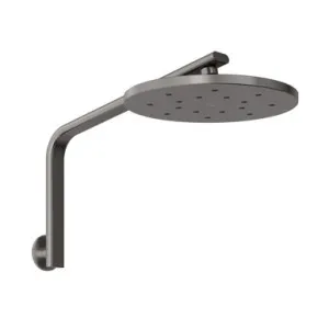 Oxley High Rise Shower Arm And Rose In Brushed Carbon By Phoenix by PHOENIX, a Showers for sale on Style Sourcebook