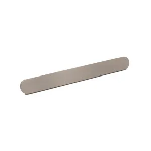 Brushed Nickel Oval Profile Cabinet Pull - Imogen Medium (160mm overall) by Manovella, a Cabinet Hardware for sale on Style Sourcebook