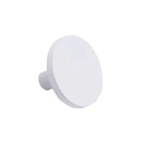 White Round Profile Cabinet Knob - Olivia by Manovella, a Cabinet Handles for sale on Style Sourcebook