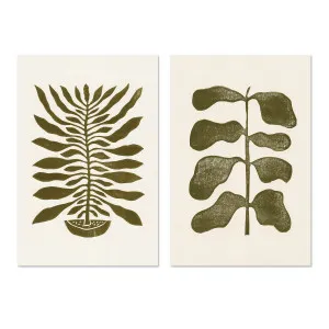 Green Plants, Set of 2 by Gioia Wall Art, a Prints for sale on Style Sourcebook
