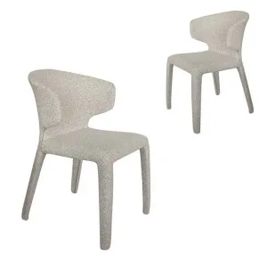 Set of 2 - Pollard Dining Chair - Clay Grey by Interior Secrets - AfterPay Available by Interior Secrets, a Dining Chairs for sale on Style Sourcebook