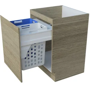 Modular Laundry 600 Base Unit Laundry Basket Drawer by Timberline, a Bathroom Storage Cabinets for sale on Style Sourcebook