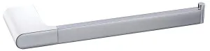 Jaya Towel Bar 235 Chrome/White by Ikon, a Towel Rails for sale on Style Sourcebook