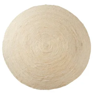 Braided Round Jute Rug - Ivory by James Lane, a Contemporary Rugs for sale on Style Sourcebook