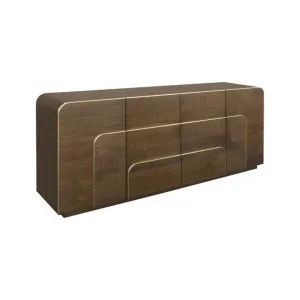 Harley 2m Buffet Unit - Walnut by Interior Secrets - AfterPay Available by Interior Secrets, a Sideboards, Buffets & Trolleys for sale on Style Sourcebook
