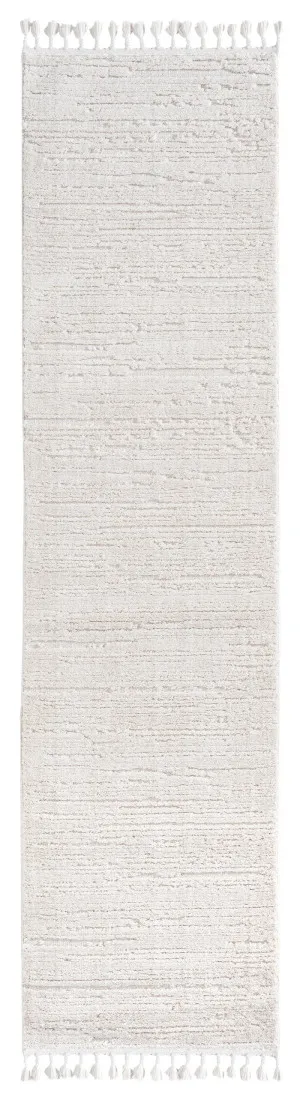 Leilani Ivory Cream Textured Runner Rug by Miss Amara, a Other Rugs for sale on Style Sourcebook