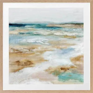 Sea Meets Sand Framed Art Print by Urban Road, a Prints for sale on Style Sourcebook