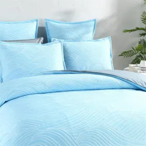 Renee Taylor Oscillate Sky European Pillowcase by null, a Cushions, Decorative Pillows for sale on Style Sourcebook