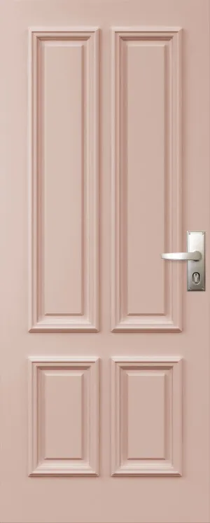 Classic PCL 4 Entrance Door in Dulux Cosmic Aura by Corinthian Doors, a External Doors for sale on Style Sourcebook