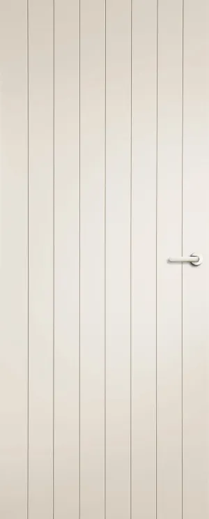 Deco DECO PV 4S Interior Door in Dulux Light Rice Half by Corinthian Doors, a Internal Doors for sale on Style Sourcebook
