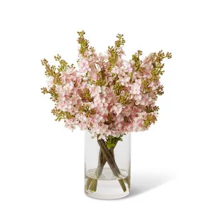 Lilac-Cylinder Vase - 28 x 28 x 36cm by Elme Living, a Plants for sale on Style Sourcebook