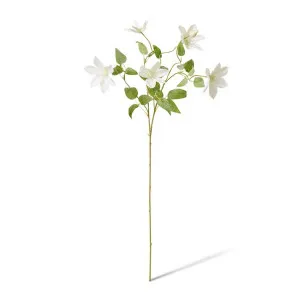 Clematis Flower Spray - 42 x 20 x 86cm by Elme Living, a Plants for sale on Style Sourcebook