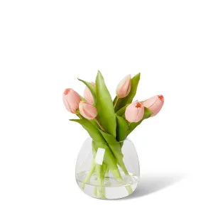 Tulip Bunch - Alma Vase - 25 x 25 x 25 cm by Elme Living, a Plants for sale on Style Sourcebook