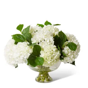 Hydrangea - Lydia Bowl - 64 x 58 x 55 cm by Elme Living, a Plants for sale on Style Sourcebook