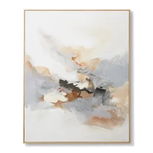 The Moment Hand Painted Wall Art - 120 x 5 x 150 cm by Elme Living, a Painted Canvases for sale on Style Sourcebook